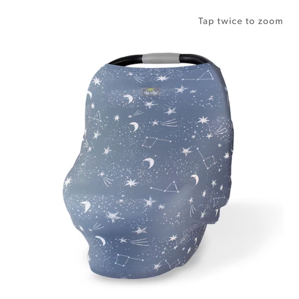 ITZY RITZY 4 way baby car seat / nursing cover in constellation